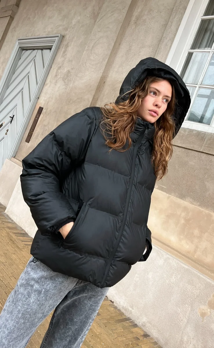 Veste Hiver Femme Chic Polyester Laine – Image 4