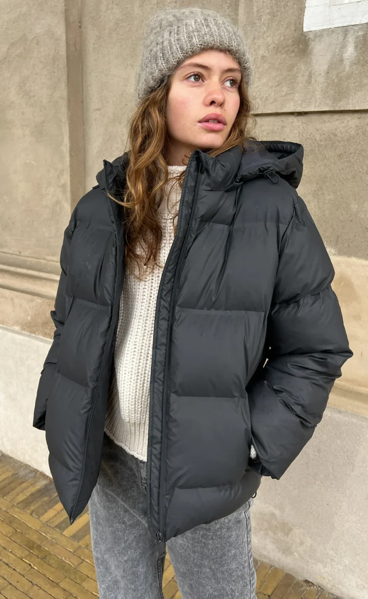 Veste Hiver Femme Chic Polyester Laine – Image 2